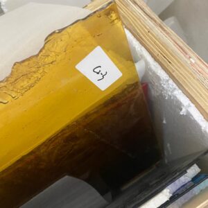 Vidrio amarillo fuerte