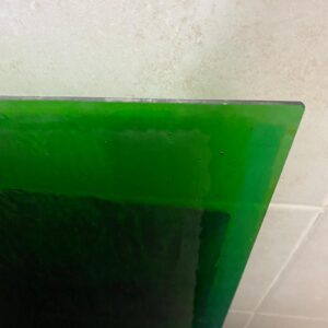 Vidrio verde fuerte